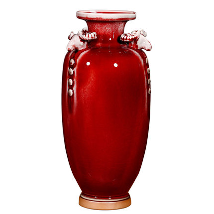 Compatible porcelain for Jahrriesnge red ice crack vase cna0058 Compatible porcelain Jahrriesnge for red ice crack vase cna0058
