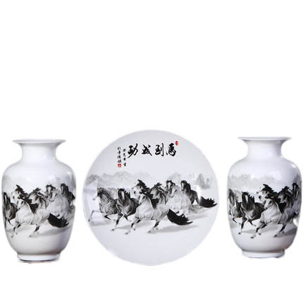 Compatible porcelain for Jahrriesnge vase set 3 pieces cna0194 Compatible porcelain Jahrriesnge for vase set 3 pieces cna0194