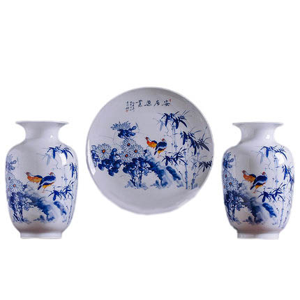 Compatible porcelain for Jahrriesnge vase set 3 pieces cna0198 Compatible porcelain Jahrriesnge for vase set 3 pieces cna0198