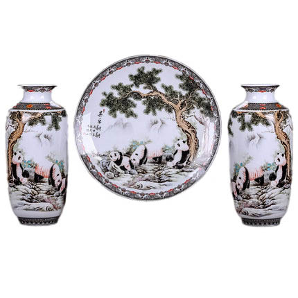 Compatible porcelain for Jahrriesnge vase set three pieces cna0568 Compatible porcelain Jahrriesnge for vase set three pieces cna0568