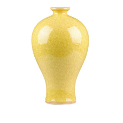Compatible porcelain for Jahrriesnge yellow ice cube cracked gourd vase cna0736 Compatible porcelain Jahrriesnge for yellow ice cube cracked gourd vase cna0736