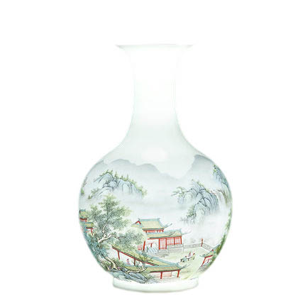 Compatible porcelain for Jahrriesnge colorful landscape vase cna1006 Compatible porcelain Jahrriesnge for colorful landscape vase cna1006