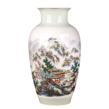 Compatible porcelain for Jahrriesnge colorful landscape vase cna1009 Compatible porcelain Jahrriesnge for colorful landscape vase cna1009