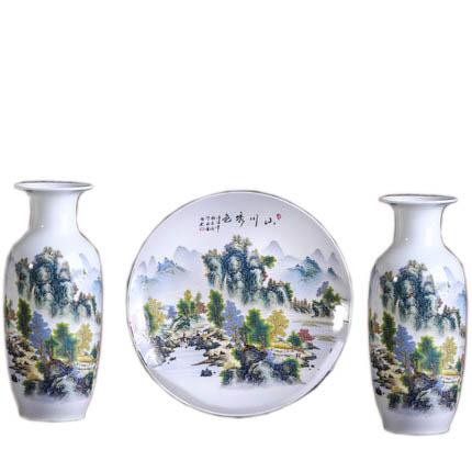 Compatible porcelain for Jahrriesnge vase set 3pcs cna1058 Compatible porcelain Jahrriesnge for vase set 3pcs cna1058