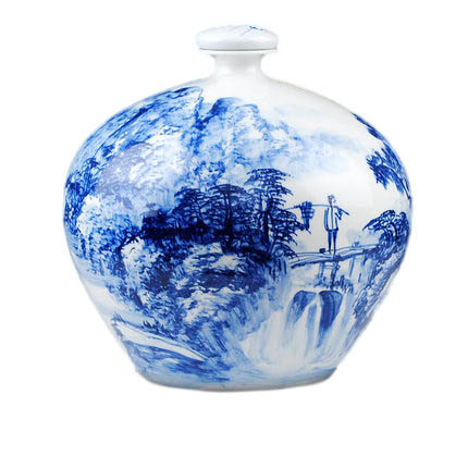 Compatible porcelain for Jahrriesnge landscape painting vase cna1089 Compatible porcelain Jahrriesnge for landscape painting vase cna1089