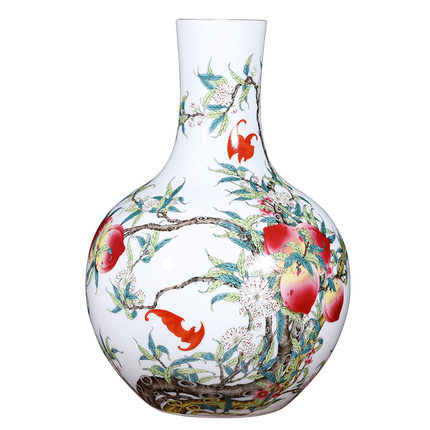 Compatible porcelain for Jahrriesnge nine peach illustration vase cna1124 Compatible porcelain Jahrriesnge for nine peach illustration vase cna1124