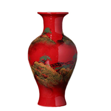 Compatible porcelain for Jahrriesnge red landscape vase cna1354 Compatible porcelain Jahrriesnge for red landscape vase cna1354