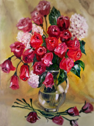 Compatible Floral Jahrriesnge  for flowers-lpf07581 