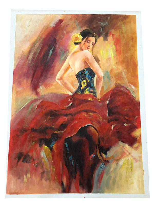 Compatible Oil Painting for JAHRRIESNGE beauty-lpg0052 Compatible Oil Painting JAHRRIESNGE for beauty-lpg0052