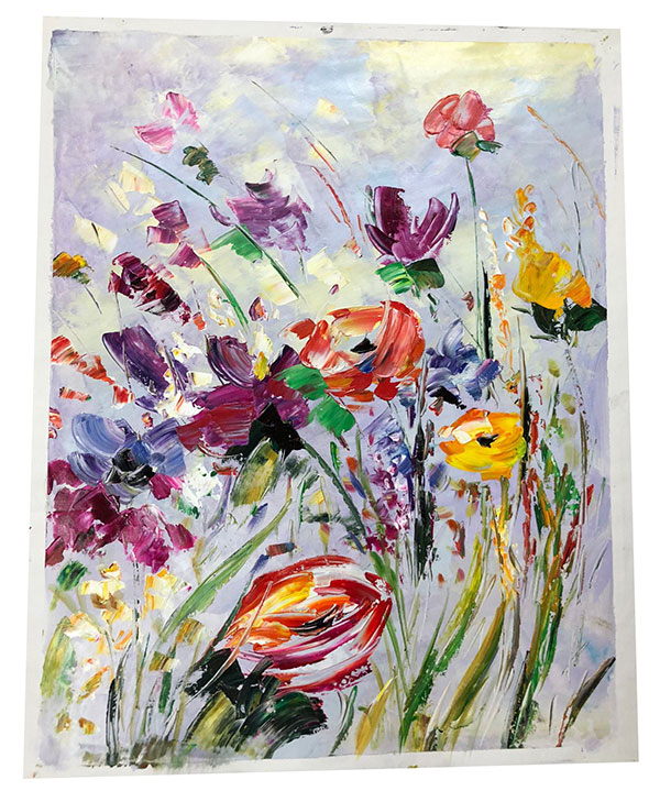 Compatible Oil Painting for JAHRRIESNGE flower-lpg0077 Compatible Oil Painting JAHRRIESNGE for flower-lpg0077