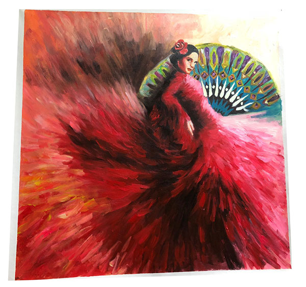 Compatible Oil Painting Jahrriesnge  for beauty-lpg0104 