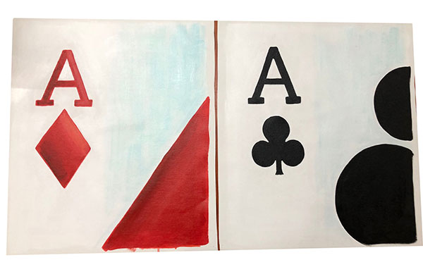 Compatible Oil Painting for JAHRRIESNGE playcard-lpg0121 Compatible Oil Painting JAHRRIESNGE for playcard-lpg0121