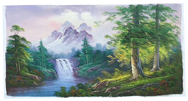 Compatible Oil Painting for JAHRRIESNGE landscape-lpg0131 Compatible Oil Painting JAHRRIESNGE for landscape-lpg0131