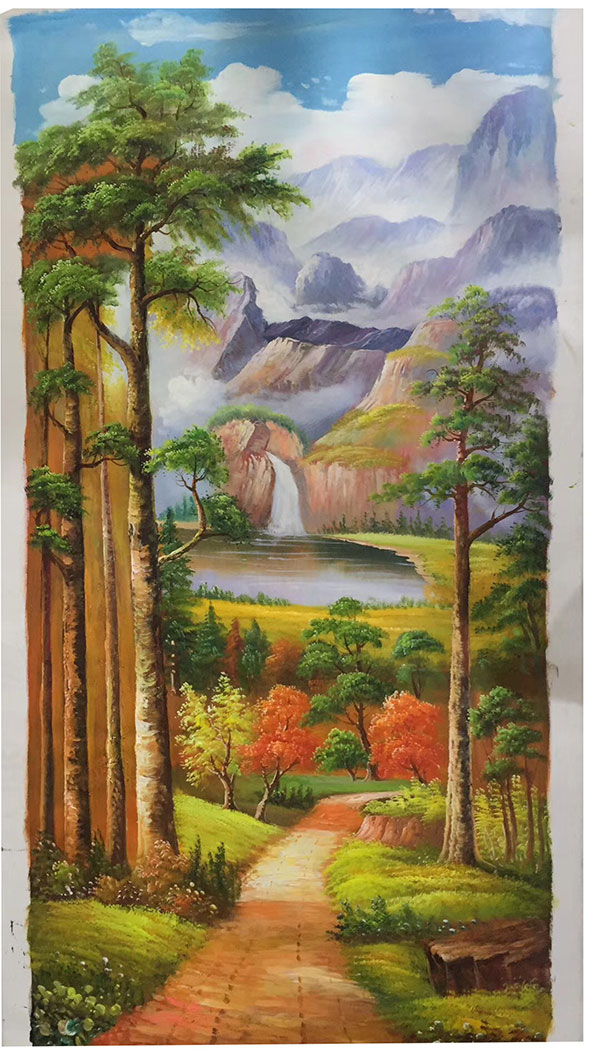 Compatible Oil Painting Jahrriesnge  for landscape-lpg0139 