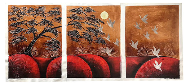 Compatible Oil Painting for JAHRRIESNGE sunset-lpg0280 Compatible Oil Painting JAHRRIESNGE for sunset-lpg0280