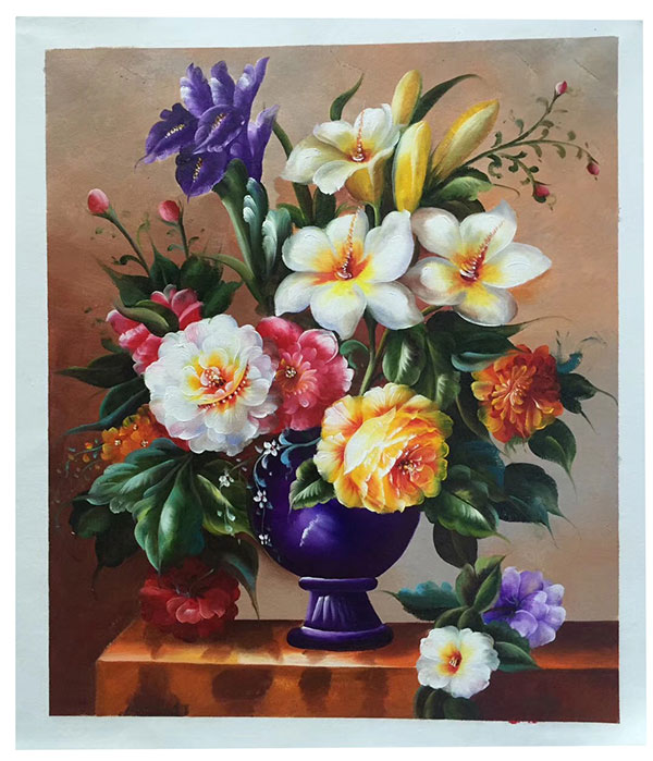 Compatible Oil Painting for JAHRRIESNGE flower-lpg0351 Compatible Oil Painting JAHRRIESNGE for flower-lpg0351