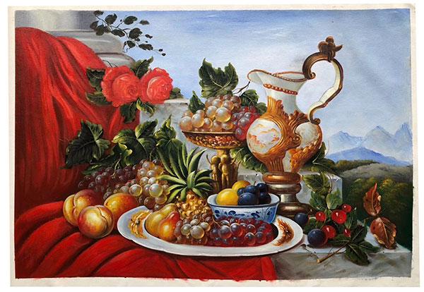 Compatible Oil Painting for JAHRRIESNGE fruit-lpg0390 Compatible Oil Painting JAHRRIESNGE for fruit-lpg0390
