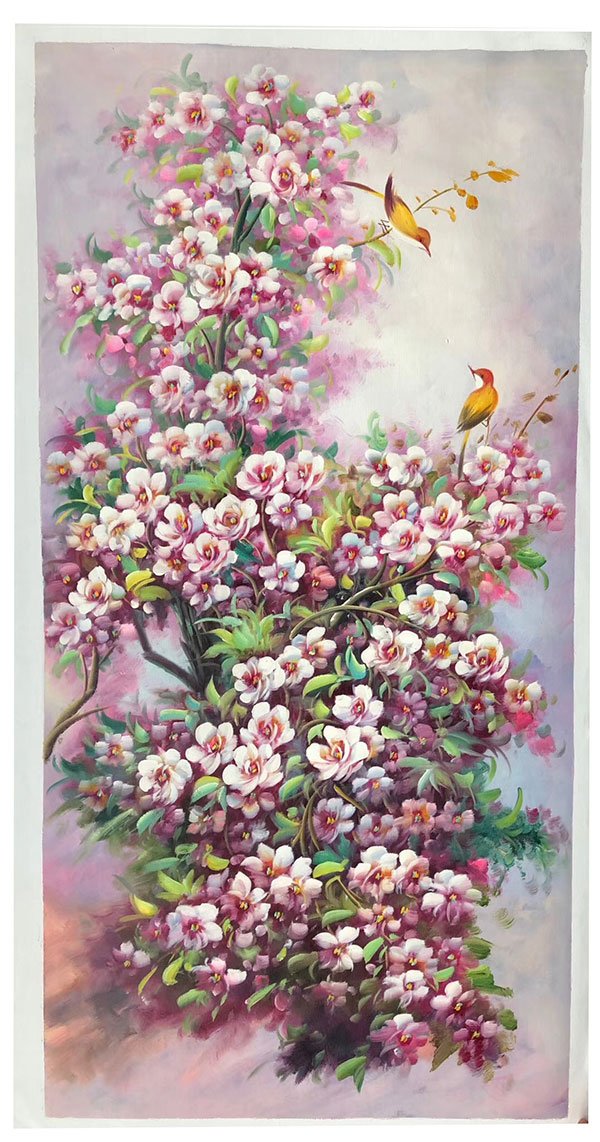 Compatible Oil Painting for JAHRRIESNGE pine-flower-lpg401 Compatible Oil Painting JAHRRIESNGE for pine-flower-lpg401