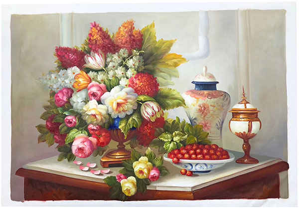 Compatible Still Life for Jahrriesnge vase-lamp-flower-fruit-lpg0828 Compatible Still Life Jahrriesnge for vase-lamp-flower-fruit-lpg0828