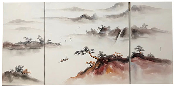 Compatible Landscape for JAHRRIESNGE boat-in-river-lpg1408 Compatible Landscape JAHRRIESNGE for boat-in-river-lpg1408