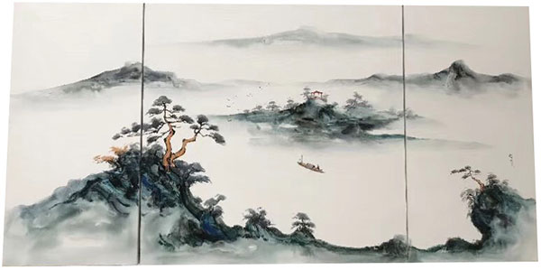 Compatible Landscape for JAHRRIESNGE boat-in-river-lpg1409 Compatible Landscape JAHRRIESNGE for boat-in-river-lpg1409