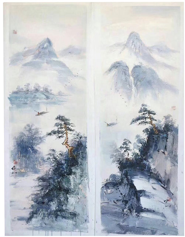 Compatible Landscape for JAHRRIESNGE montain-tree-lpg1457 Compatible Landscape JAHRRIESNGE for montain-tree-lpg1457