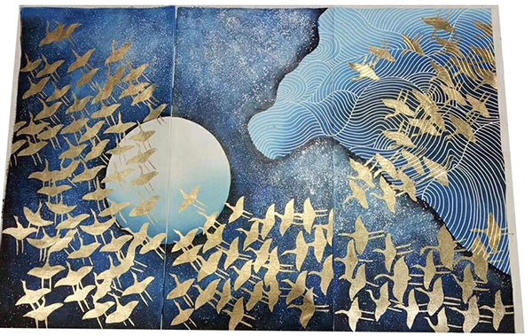 Compatible Landscape for JAHRRIESNGE birds-moon-lpg1471 Compatible Landscape JAHRRIESNGE for birds-moon-lpg1471