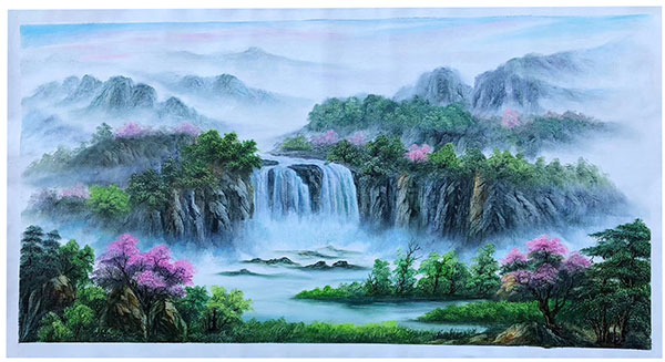 Compatible Landscape for JAHRRIESNGE waterfall-lpg1838 Compatible Landscape JAHRRIESNGE for waterfall-lpg1838