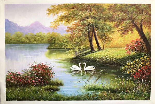 Compatible Landscape for JAHRRIESNGE swans lpg2468 Compatible Landscape JAHRRIESNGE for swans lpg2468