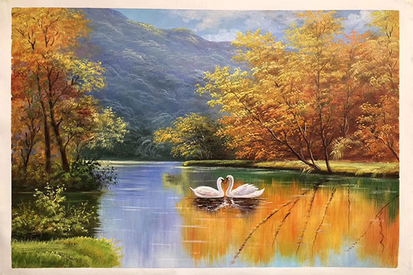 Compatible Landscape for JAHRRIESNGE swans lpg2470 Compatible Landscape JAHRRIESNGE for swans lpg2470